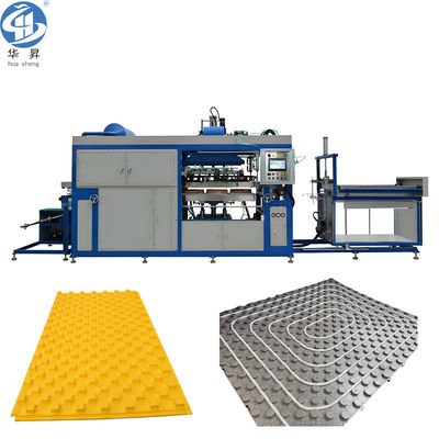Máquina de laminado de paneles de suelo de calentamiento por espuma EPS computarizada para edificios bajos en carbono