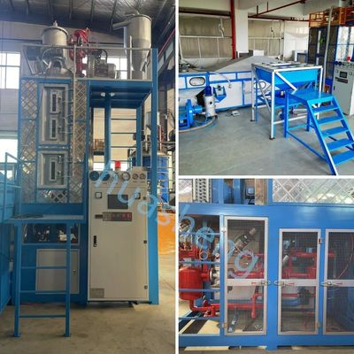 Máquina de fabricación de cuentas de EPS de densidad de 8-30 kg/m3 para la producción de cuentas de poliestireno expandido