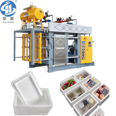 Línea de producción de cajas de pescado EPS para langosta de mariscos en 5500.00cm * 2700.00cm * 3500.00cm tamaño