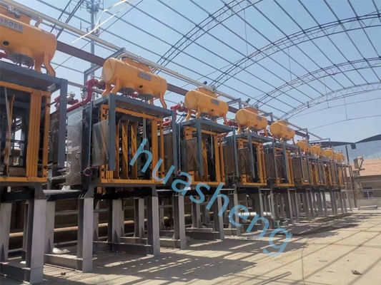 EE.UU. para el poliestireno, los bloques de hormigón aislados por máquina, las líneas de producción