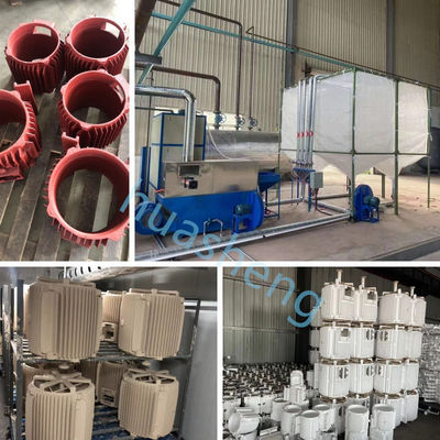 Máquina automática HS-YY-1200 de moldeo de forma de zona blanca de espuma perdida para industriales
