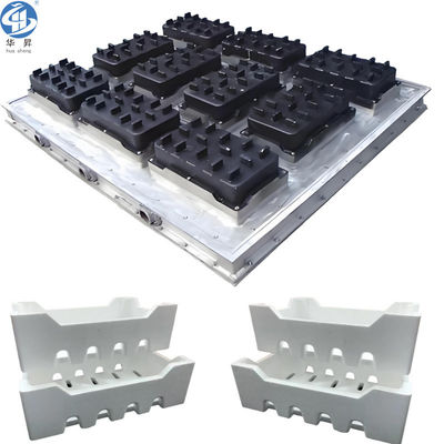Molde de caja de espuma de aluminio EPS de instalación fija para envases seguros e aislados