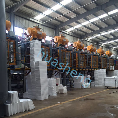 Molde de caja de espuma de aluminio EPS de instalación fija para envases seguros e aislados