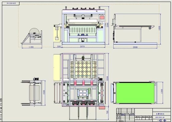 Máquina de laminado de paneles de suelo de calentamiento por espuma EPS computarizada para edificios bajos en carbono