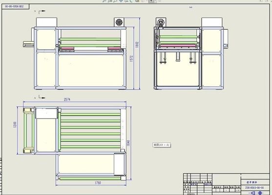 Máquina de laminado de paneles de suelo de calentamiento por espuma EPS computarizada para edificios bajos en carbono